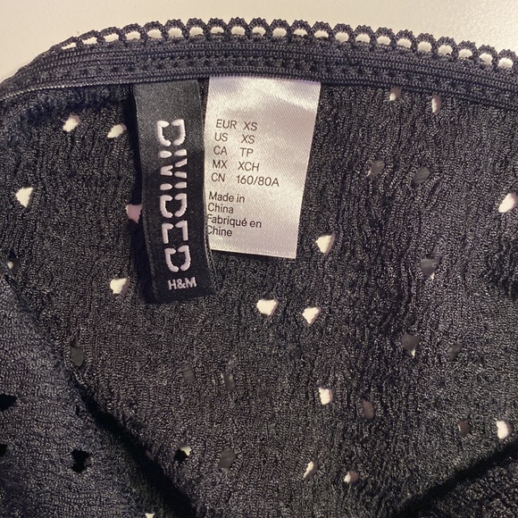 H&M Black Tube Top - Picture 4 of 4